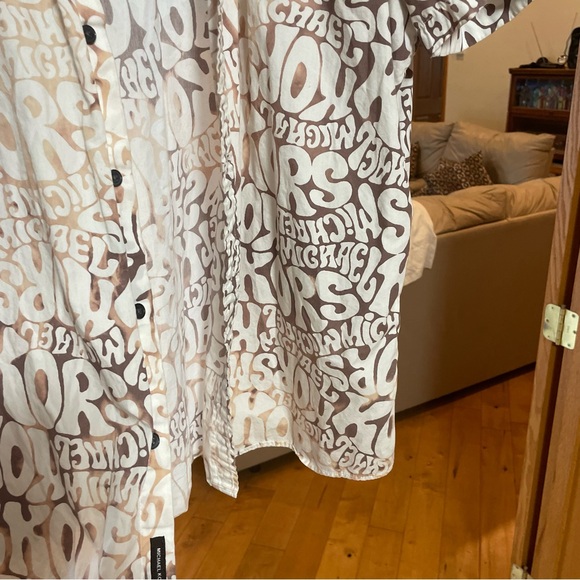 Michael Kors Men's Short Sleeve Collar Shirt Casual Size XL - Picture 4 of 11